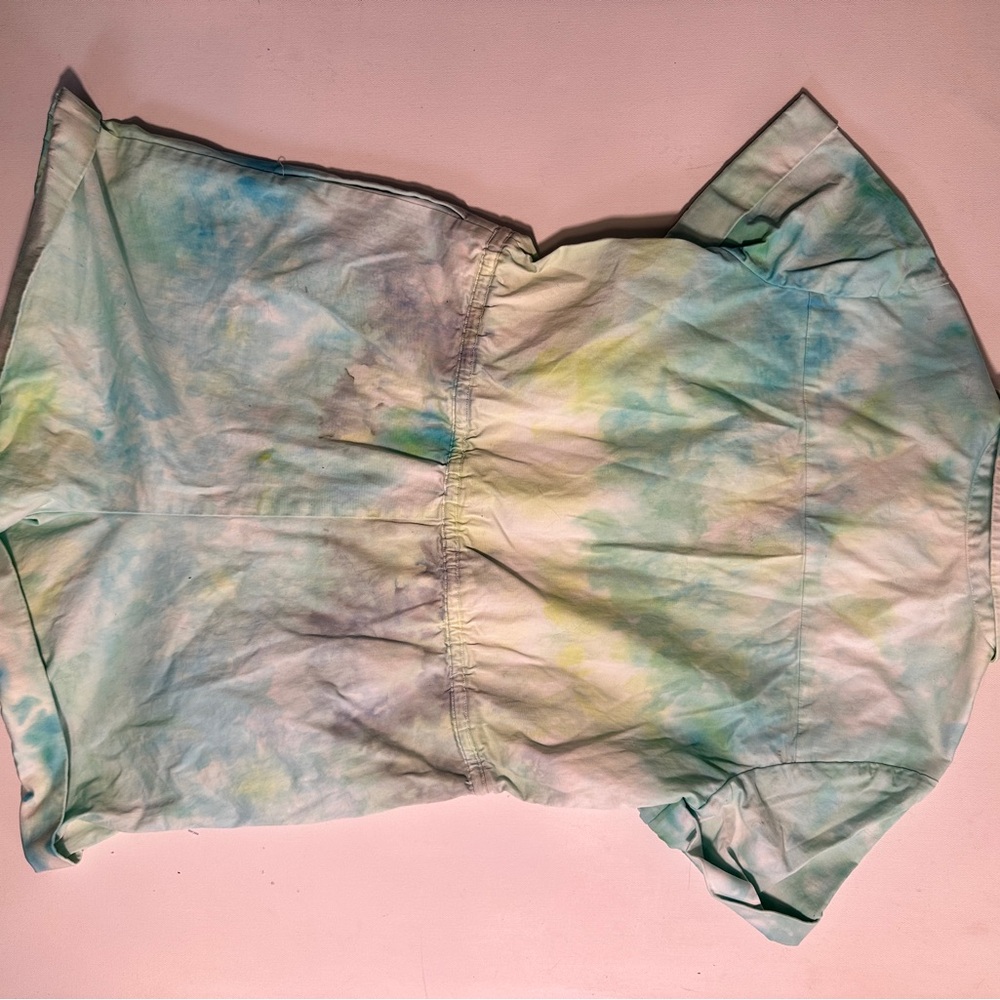 STAUD custum Multicolor Tie-Dye Romper - Picture 2 of 3